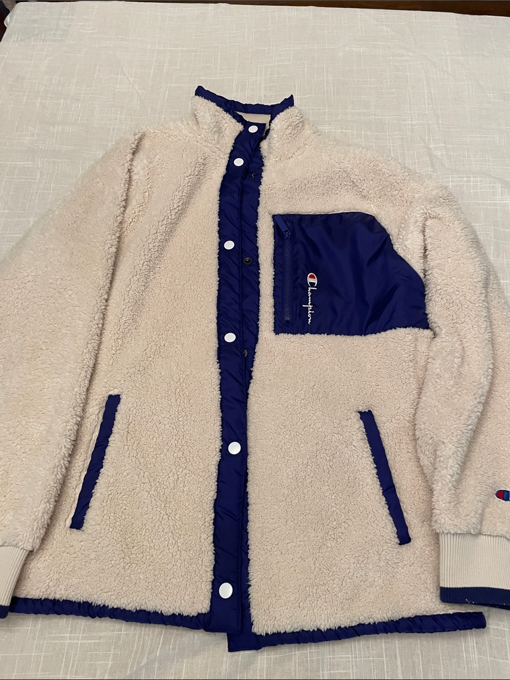 Gently worn Champion Fleecy Jacket Size M